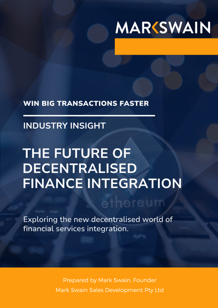 Industry Insight- the Future of Decentralised  Finance Integration - Mark Swain